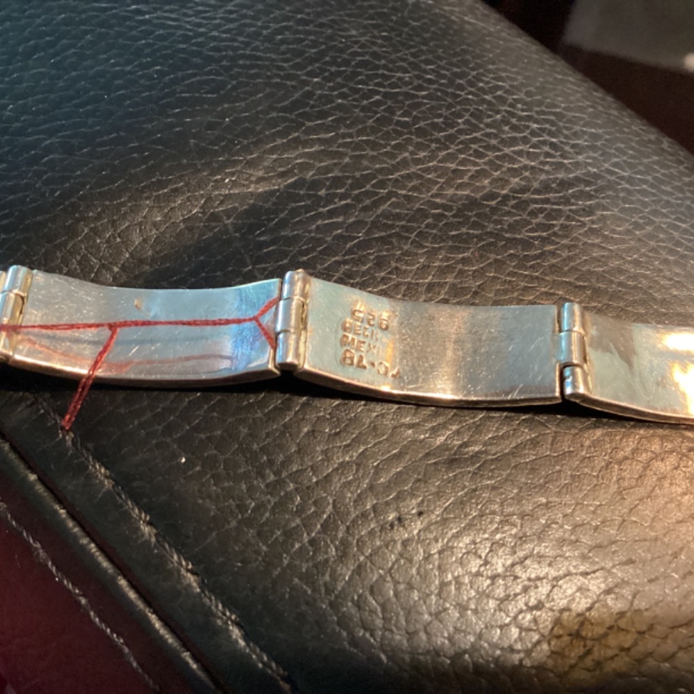 Turquoise BRACELET. Sterling stunning design. Must see - Picture 11 of 12